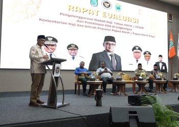 Menhaj Kunjungi Papua Barat Daya, Menhaj: Saatnya Bangun Budaya Evaluasi Berkelanjutan