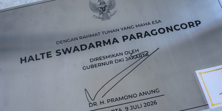 ParagonCorp Bersama Pemprov DKI Jakarta dan Transjakarta Resmikan Revitalisasi Halte Swadarma yang Lebih Inklusif
