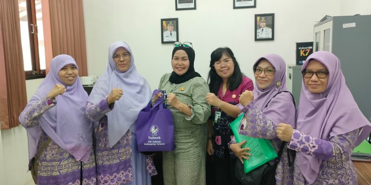 PW Salimah Kalsel Gelar Audiensi Bersama Badan Kesbangpol