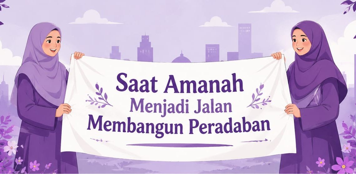 Saat Amanah Menjadi Jalan Membangun Peradaban