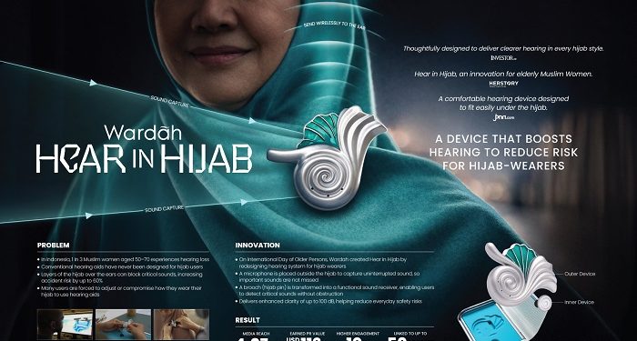 Dari Citra Pariwara ke Cannes Lions, Wardah Bawa Inovasi Berbasis Empati Lewat Hear in Hijab ke Panggung Global