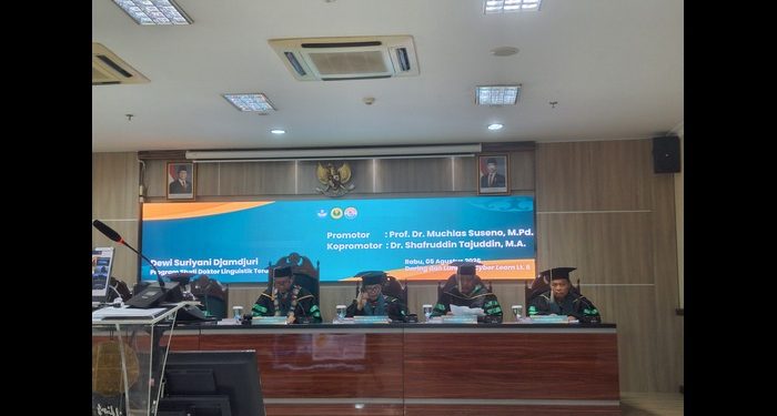 Sidang Doktor UNJ Lahirkan Inovasi Pembelajaran Bahasa Inggris Islami