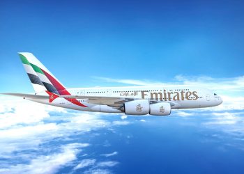 Airbus A380 Mendarat di Tangerang