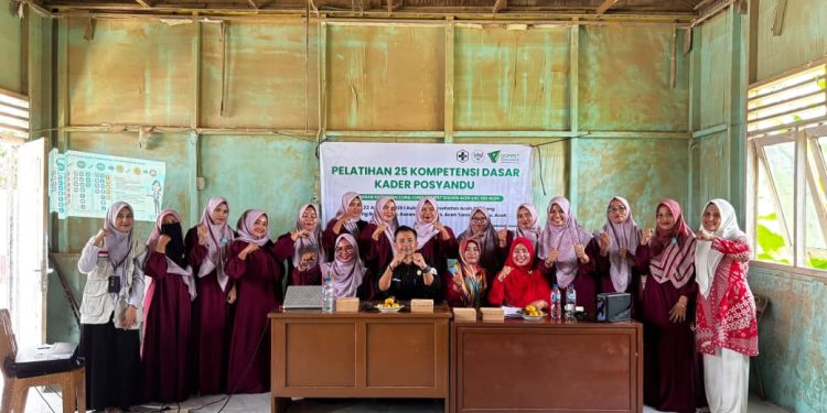LKC Dompet Dhuafa Aceh dan Dinkes Aceh Tamiang Perkuat Kompetensi Kader Posyandu Pascabencana