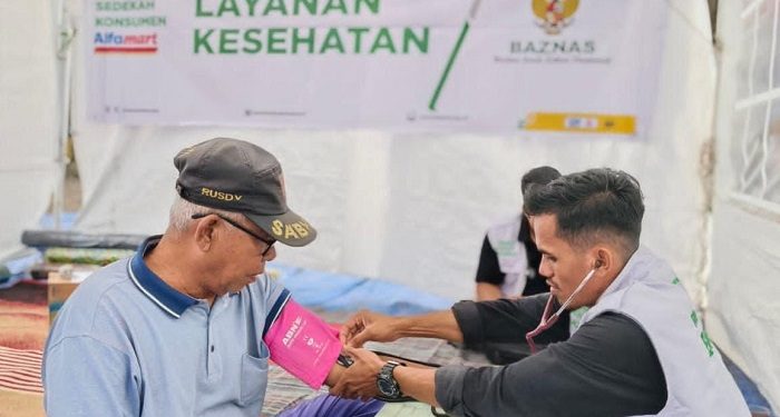 BAZNAS Gerak Cepat Dirikan Posko Medis RSB Gempa NTT di Tengah Keterbatasan