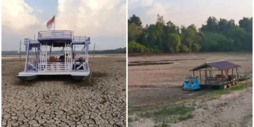 Fenomena Danau dan Sungai Kering di Kalimantan