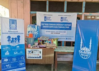 Islamic Relief Indonesia Distribusi Bantuan bagi Masyarakat Terdampak Gempa di Manggarai
