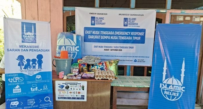 Islamic Relief Indonesia Distribusi Bantuan bagi Masyarakat Terdampak Gempa di Manggarai