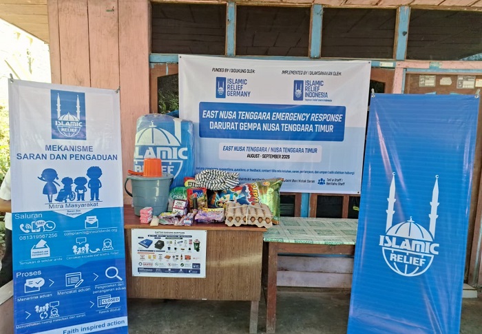 Islamic Relief Indonesia Distribusi Bantuan bagi Masyarakat Terdampak Gempa di Manggarai