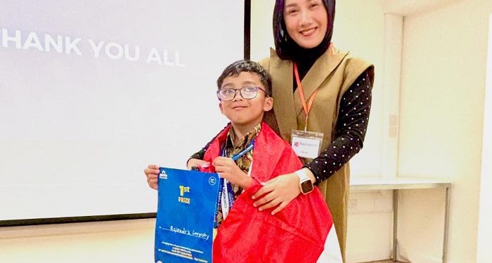 Masih Primary, Sudah Tembus London! Jeja Jadi Peserta Termuda HIPPO Olympiad
