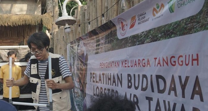 LPM Dompet Dhuafa Dorong Kemandirian Ekonomi Lewat Pelatihan Budidaya Lobster