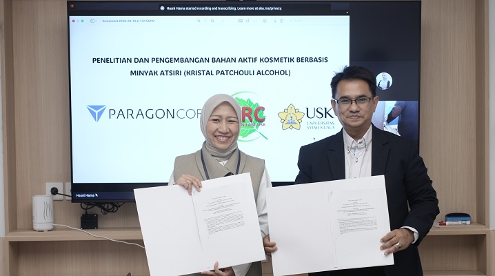 ParagonCorp Bersama ARC USK Dorong Bahan Alam Indonesia untuk Kosmetik
