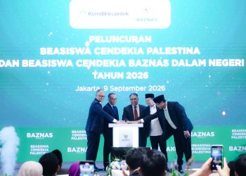 BAZNAS RI Bersama Kemdiktisaintek Buka Beasiswa bagi 200 Mahasiswa Asal Palestina