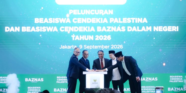 BAZNAS RI Bersama Kemdiktisaintek Buka Beasiswa bagi 200 Mahasiswa Asal Palestina