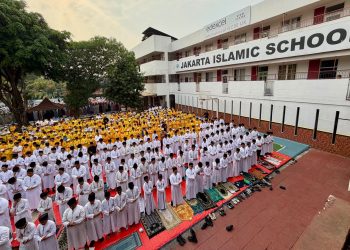 Jakarta Islamic School Gelar Shalat Istisqa Berjamaah untuk Memohon Hujan