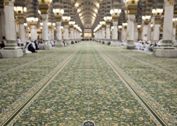 Sejarah Karpet Berwarna Hijau di Area Raudhah Masjid Nabawi