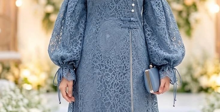 Inspirasi Outfit Berhijab untuk Pesta Siang Hari