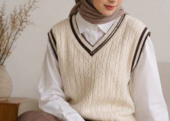 Tiga Trik Padu Padan Vest Rajut