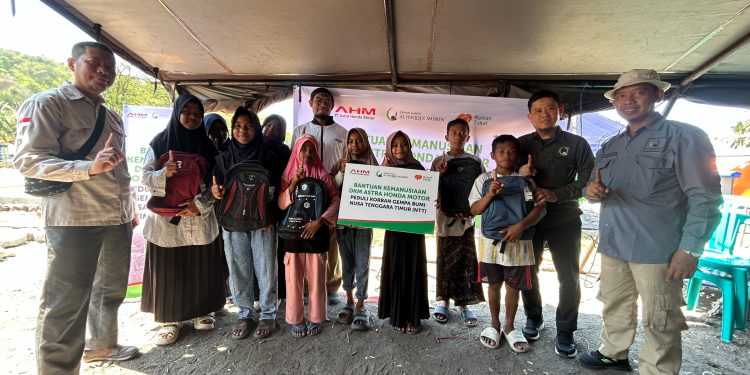 DKM Astra Honda Motor Hadir Langsung ke Lokasi Terdampak Bencana di Nusa Tenggara Timur