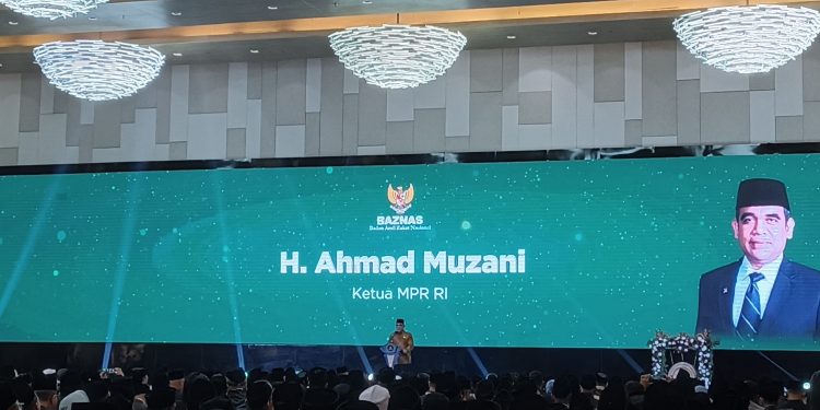 Ketua MPR RI Ahmad Muzani, BAZNAS Berperan Menghimpun dan Menyalurkan Zakat untuk Masyarakat